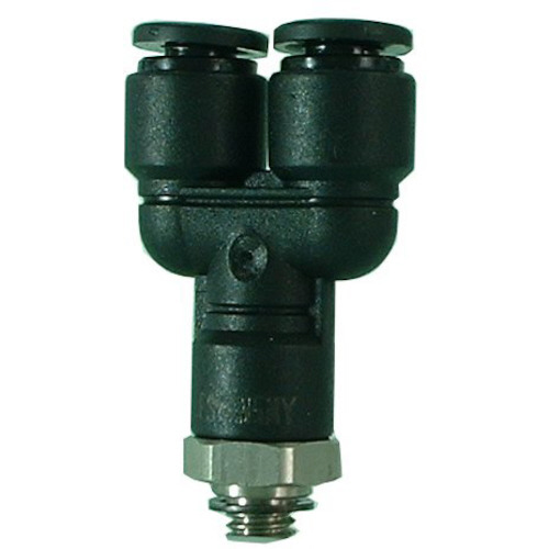 ﾌｧｲﾌﾞSUSﾒｲﾙﾌﾞﾗﾝﾁﾜｲ 6mm M5X0.8 1個画像