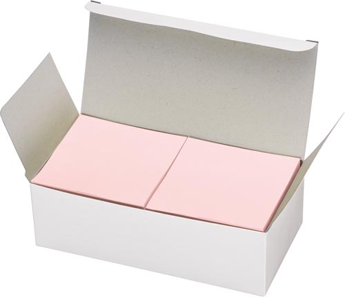 再生紙ふせん＜Ｋ２＞７５×７５ｍｍ　桃　１０冊画像