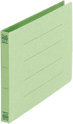 フラットファイルＡ５横グリーン１０冊画像