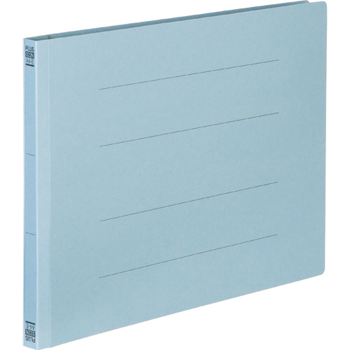 ﾌﾗｯﾄﾌｧｲﾙ 樹脂とじ具 A4ﾖｺ 150枚収容 背幅18mm ﾛｲﾔﾙﾌﾞﾙｰ 1ｾｯﾄ(10冊)画像