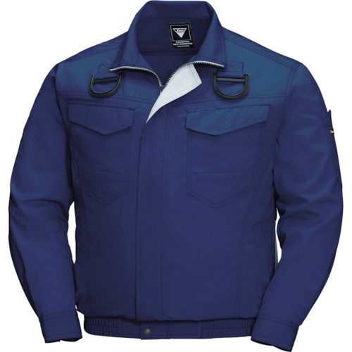 空調服 綿ﾎﾟﾘ混紡ﾍﾟﾝﾀｽﾌﾙﾊｰﾈｽ仕様空調服 ﾃﾞｨｰﾌﾟﾈｲﾋﾞｰ M 1着画像