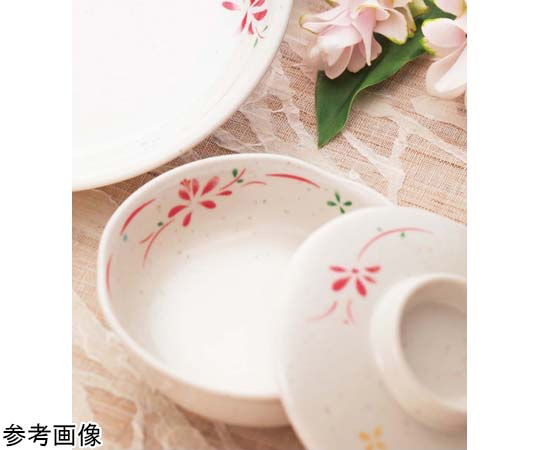湯呑 花もみじ 10個入 鮮やかな紅葉模様が施された10個の湯呑が整然と並ぶ様子。