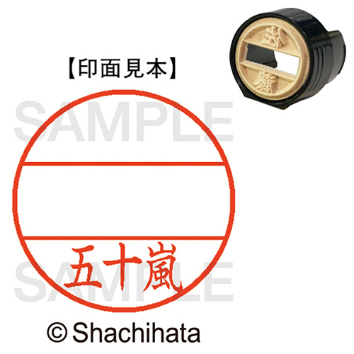ﾃﾞｰﾀｰﾈｰﾑEX15号 ﾏｽﾀｰ部(印面) 既製 五十嵐 1個画像