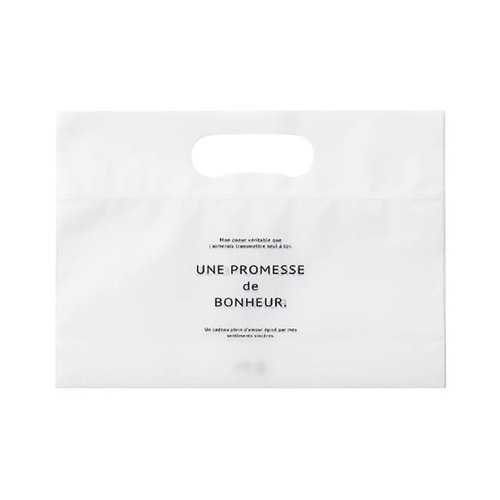 ラッピング用品 BNR-ZSW ボヌールジップ付バッグ-SW(30枚) ヘッズ画像