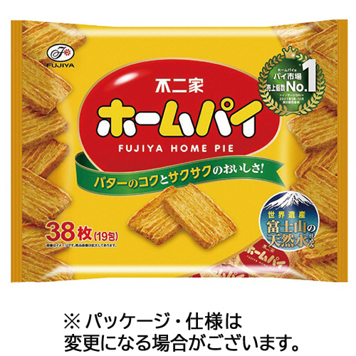 ﾎｰﾑﾊﾟｲ (2枚×19袋)/ﾊﾟｯｸ 1ｾｯﾄ(5ﾊﾟｯｸ)画像