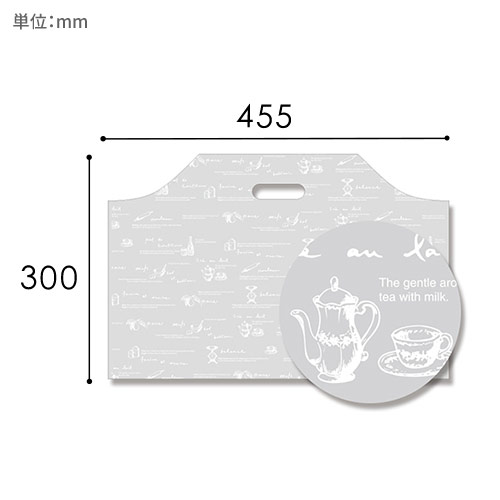 HEIKO 手抜き (小判抜き)ポリ袋 バイオハンディバッグ YM ティータイム 100枚画像