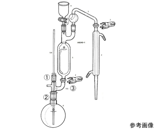 キュルダール水蒸気蒸留装置