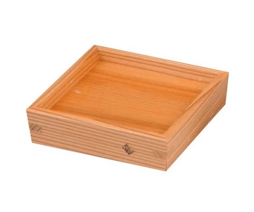 木製 受け皿(大)105×105×H26画像