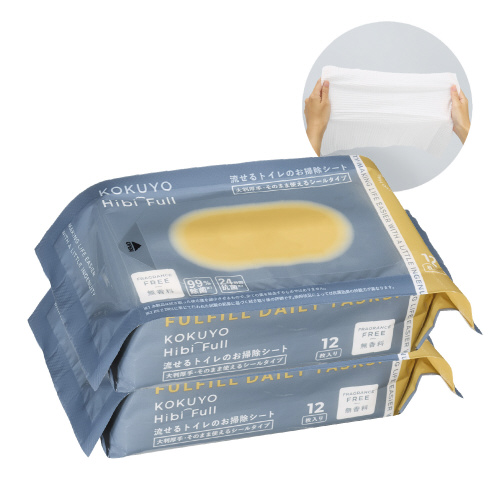 流せるトイレのお掃除シート大判厚手無香料２個入り