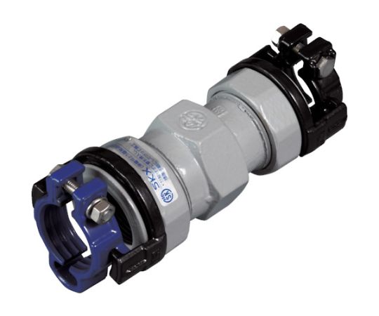 塩ビ管×鋼管用異種管継手SKXソケット画像