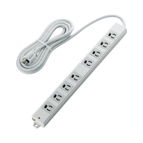 ＯＡタップ　３Ｐ　抜け止め　８個口　３ｍ画像