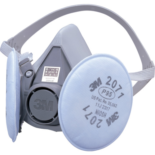 取替式防じんﾏｽｸ 6000/2071-RL2 Lｻｲｽﾞ 1個画像