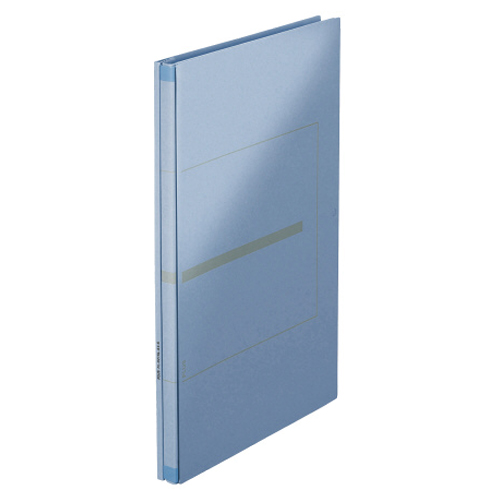 背幅伸縮ﾌﾗｯﾄ ｾﾉﾊﾞｽEX 樹脂とじ具 A4ﾀﾃ 背幅18-118mm ﾌﾞﾙｰ 1冊画像