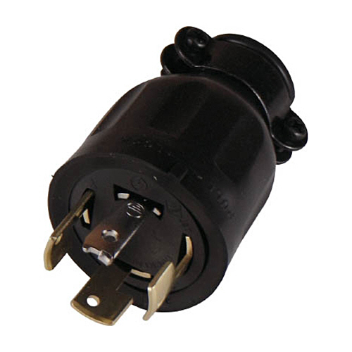 引掛形 ｺﾞﾑﾌﾟﾗｸﾞ 接地3P20A250V 1個画像