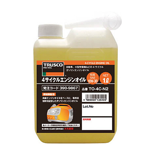 4ｻｲｸﾙｴﾝｼﾞﾝｵｲﾙ1L 粘度10W-30 1本画像