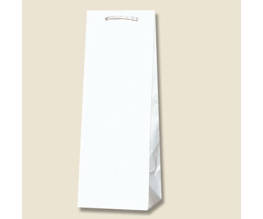 手提げ紙袋　T型チャームバッグ　白無地　25枚画像