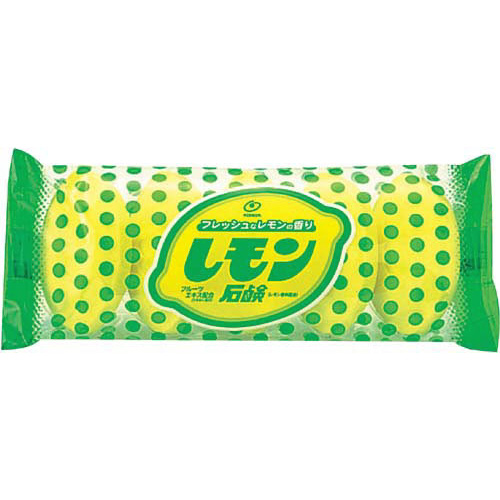 レモン石鹸　６５ｇ×５個画像