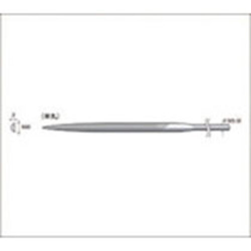 精密鉄鋼ﾔｽﾘ 中目半丸 1ﾊﾟｯｸ(3本)画像