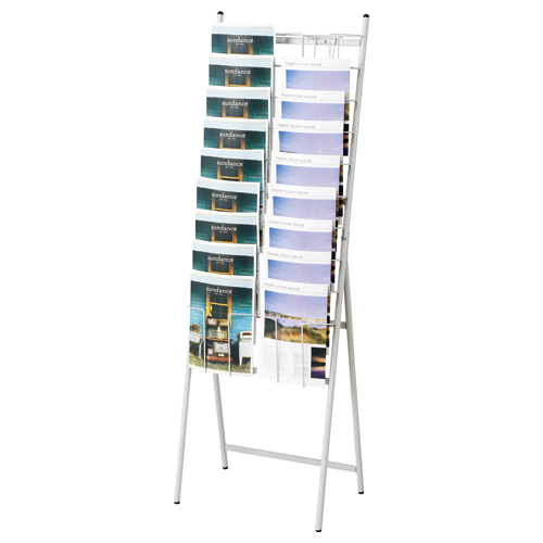 ﾊﾟﾝﾌﾚｯﾄｽﾀﾝﾄﾞ 2列10段 A4ｻｲｽﾞ 1台画像