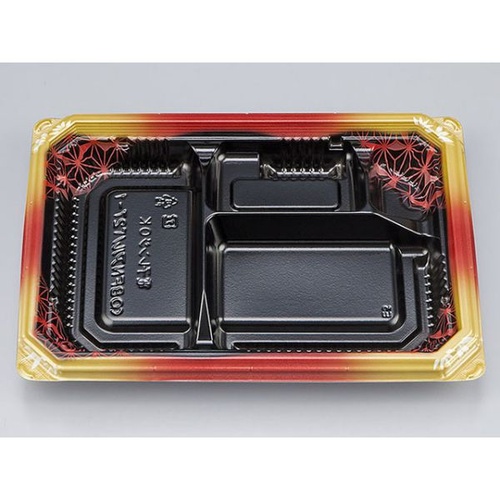 シーピー化成 弁当容器 BFNアルバ27-1 晶葉 本体 発泡画像