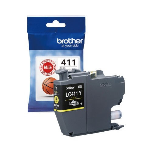 純正インク　ＬＣ４１１Ｙ　イエロー画像