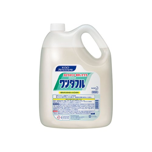 食器用洗剤 ワンダフル 4.5L 花王画像