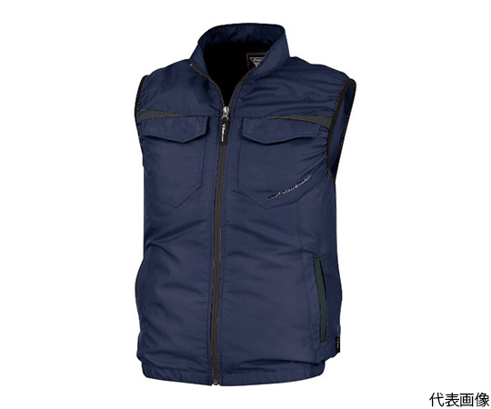 空調服ベスト　5L ディープネイビー画像