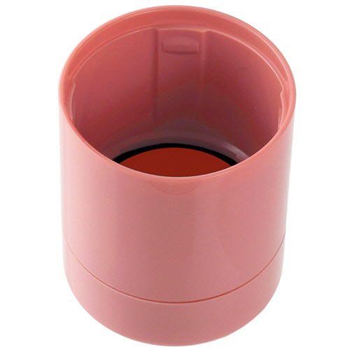 ﾃﾞｰﾀｰﾈｰﾑ 部品 EX15号 ｺｰﾗﾙﾋﾟﾝｸ ｷｬｯﾌﾟ 朱色 1個画像