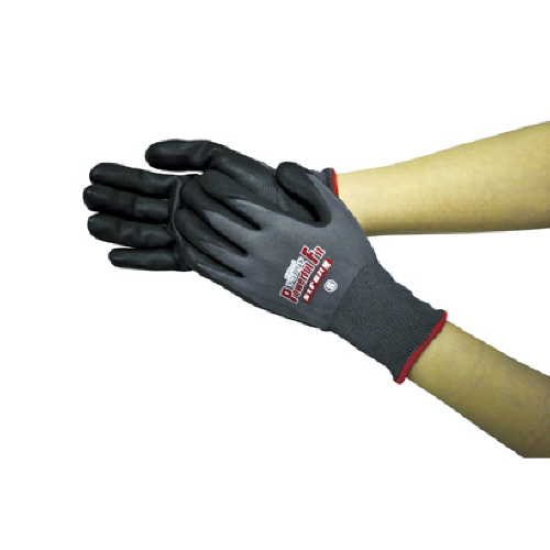 ﾃﾞｼﾞﾊﾝﾄﾞ ﾊﾟﾜﾌﾙﾌｨｯﾄ ｽﾄﾛﾝｸﾞ M ｸﾞﾚｰ 1双画像