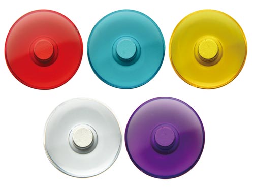 プッシュマグネット　Φ３０ｍｍ　アソート　５個画像