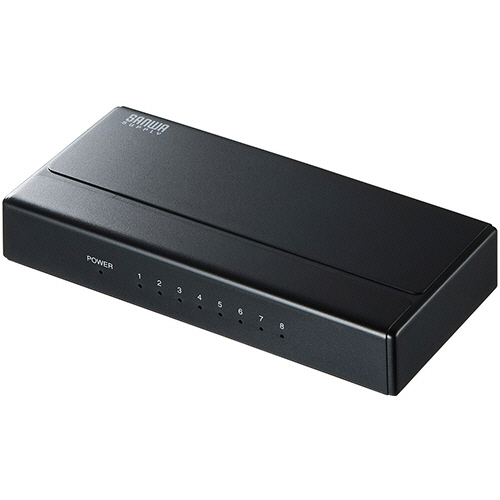 ｷﾞｶﾞﾋﾞｯﾄ対応 ｽｲｯﾁﾝｸﾞﾊﾌﾞ 8ﾎﾟｰﾄ ﾏｸﾞﾈｯﾄ付き 1台画像