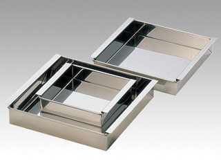 調理用品 SA18-8 玉子豆腐器 関東型 39cm画像