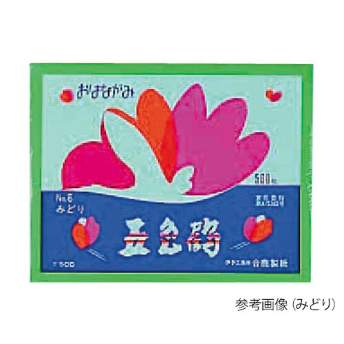 お花紙　（五色鶴）　しろ　ＧＴ５００－１２