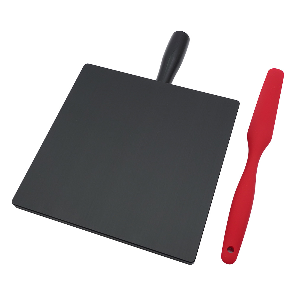 樹脂製軟膏板（まぜるん台　黒　小）