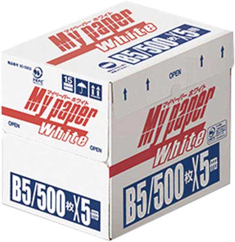 マイペーパーホワイト　Ｂ５　１箱（５００枚入×５）