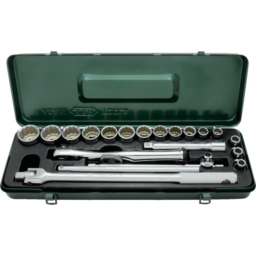 レボウェイブソケットレンチ　21点セット　差込角12.7mm　1セット画像