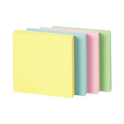 ふせん＜Ｋ２＞　７５×７５　４色　１０冊入画像