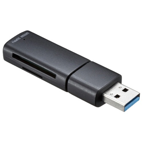 USB　5Gbps　カードリーダー(SD・microSD対応)　1個画像