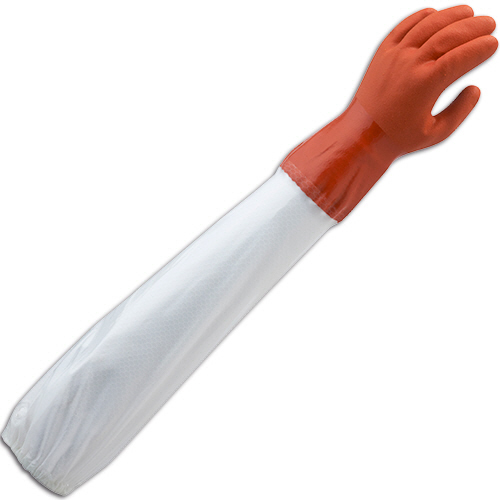 No.645 腕ｶﾊﾞｰ付ﾆｭｰﾋﾞﾆﾛｰﾌﾞ L ｵﾚﾝｼﾞ 1双画像