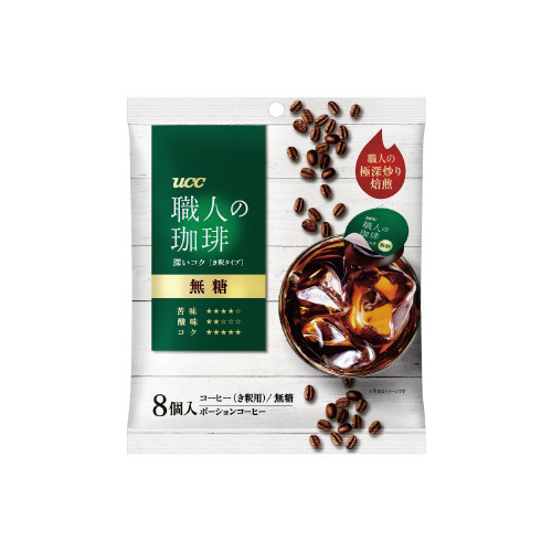 職人の珈琲ポーション　深いコク　無糖　８Ｐ×３画像