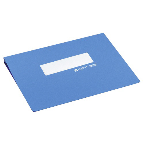 ﾃﾞｰﾀﾌｧｲﾙA ｱﾝﾊﾞｰｽﾄ用 Y11-12×T8.5 1000枚収容 青 1ｾｯﾄ(10冊)画像