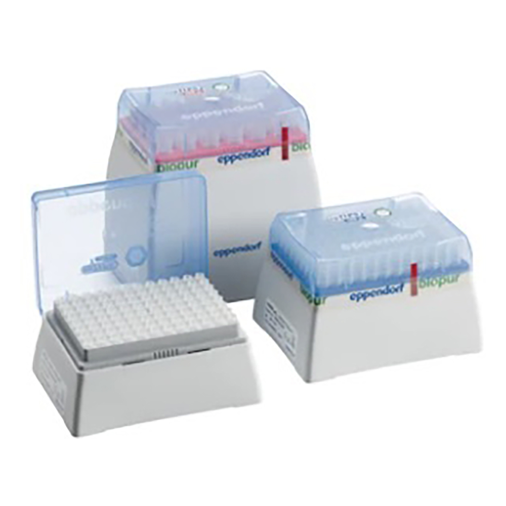 ピペットチップ(epTIPS)　ラック　0.1～20μL　96本/箱×5箱画像