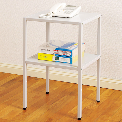 電話台 幅450×奥行400×高さ700mm ﾗｲﾄｸﾞﾚｰ 1台