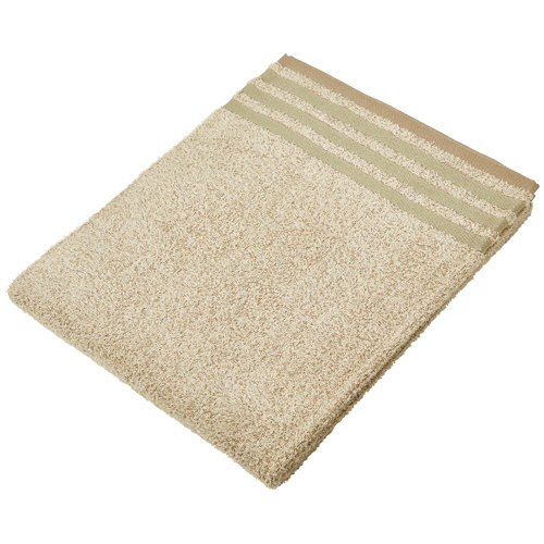 ｴｯｼﾞﾗｲﾝ 大判ﾊﾞｽﾀｵﾙ ﾍﾞｰｼﾞｭ 1枚画像