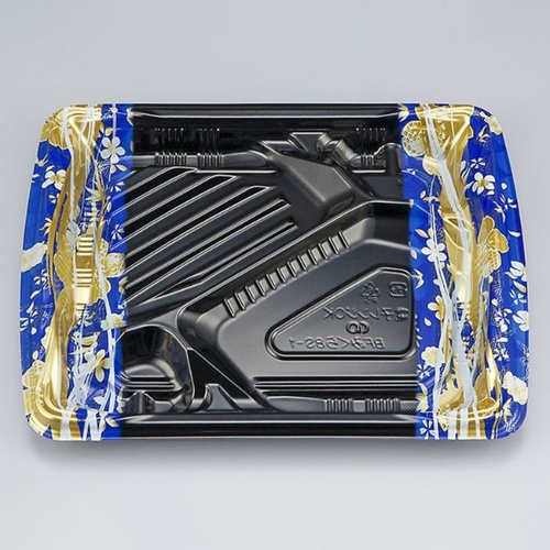 シーピー化成 弁当容器 BFみくら8S-1 春菜青 本体画像