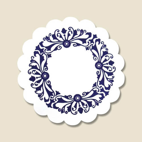 コースター 花紺８５ ※７画像