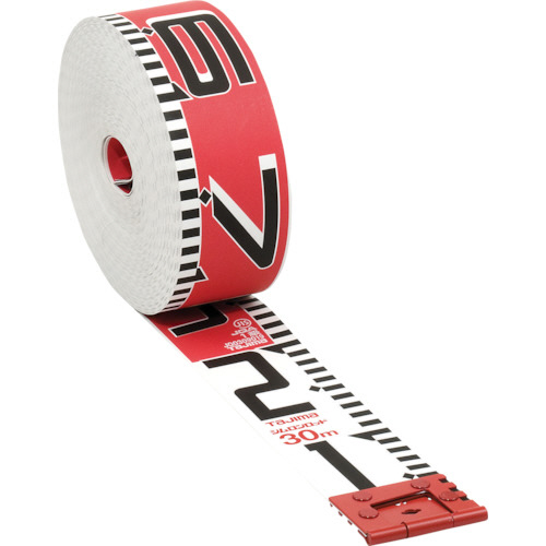 ｼﾑﾛﾝﾛｯﾄﾞ 長さ30m 裏面仕様 1mｱｶｼﾛ 紙函 1個画像