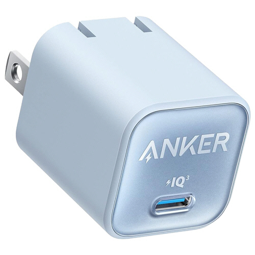 急速充電器 ANKER 511 Charger(Nano III 30W) ﾌﾞﾙｰ 1個