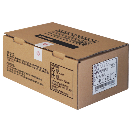 SATOC用ﾌﾟﾘﾝﾀﾘﾎﾞﾝ 45mm×450m WB0040201 1箱(10巻)画像