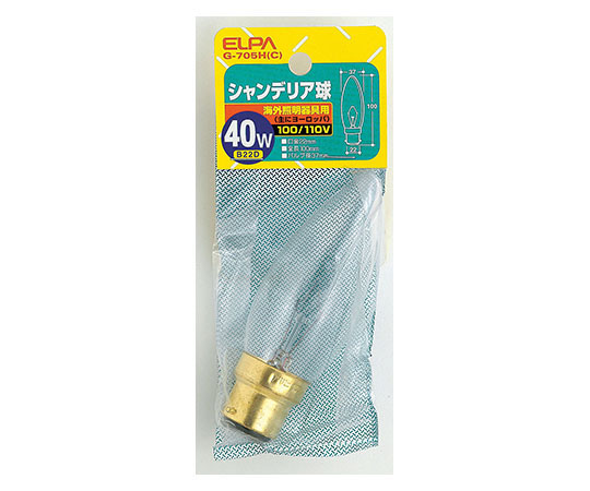 シャンデリア40W画像